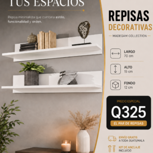 REPISA PARA SALA O DOMITORIO (RS-06)